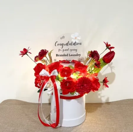 Bloom Box Akrilik Ucapan Grand Opening Bendungan Hilir