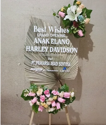 Papan Akrilik Ucapan Grand Opening Bendungan Hilir